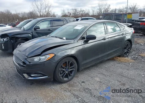 2018 Ford Fusion Se из США, поврежденный, VIN 3FA6P0H7XJR127756